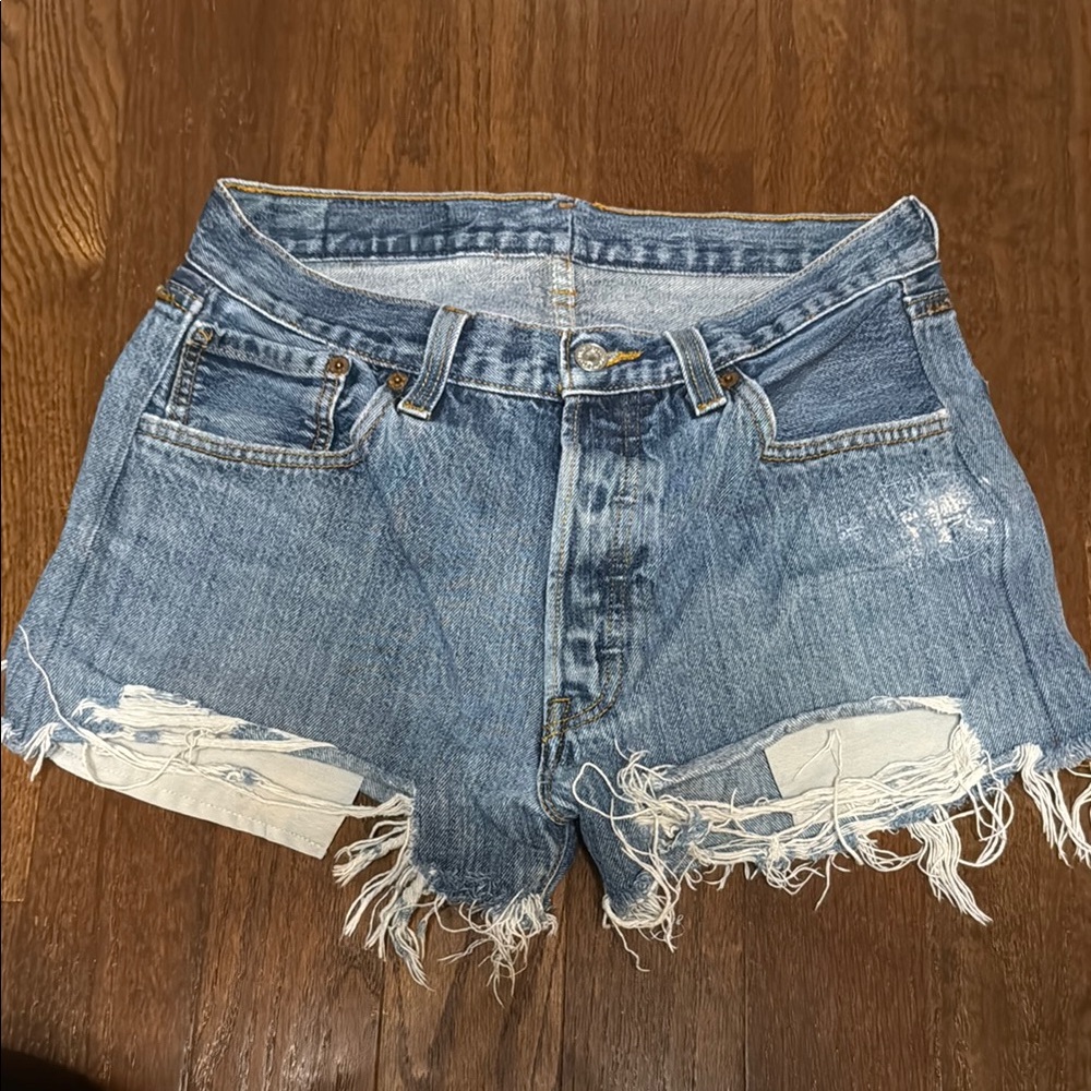 Vintage Levi Denim Blue Women's Shorts